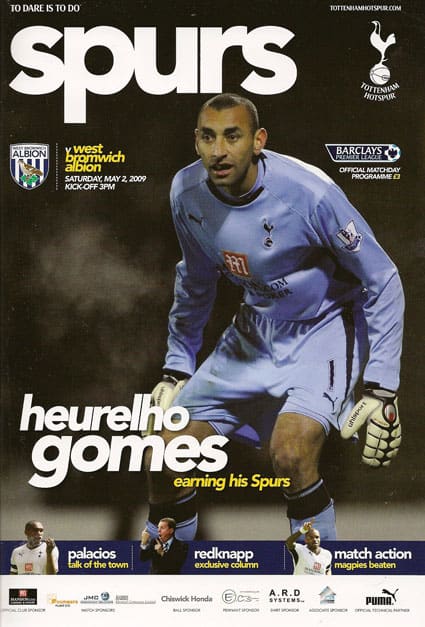 Tottenham Hotspur FC v West Bromwich Albion FC 